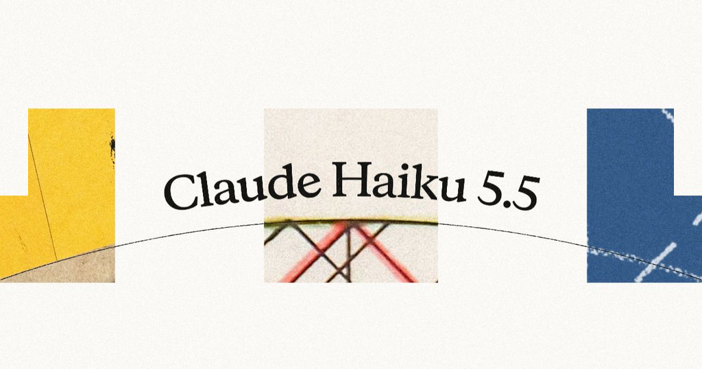 Nytt fra Anthropic: Claude Haiku 5.5