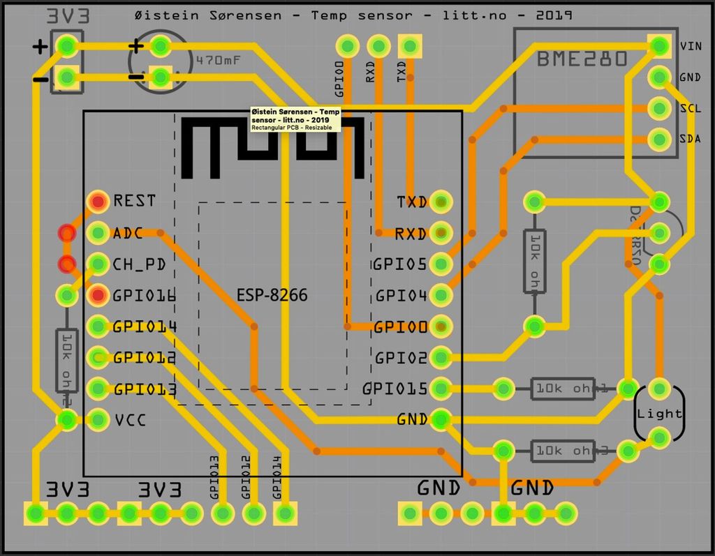 Eget PCB design
