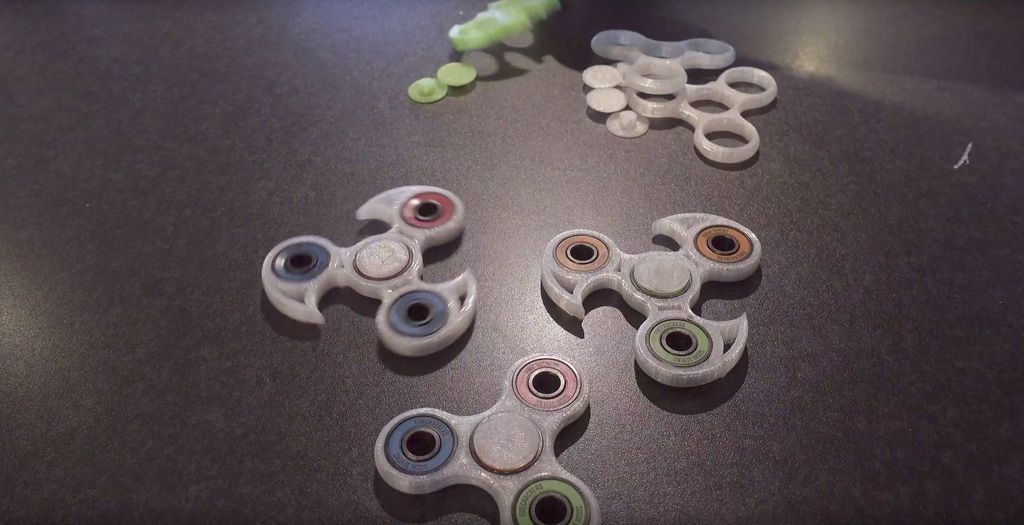 Hjemmelaget Fidget Spinner