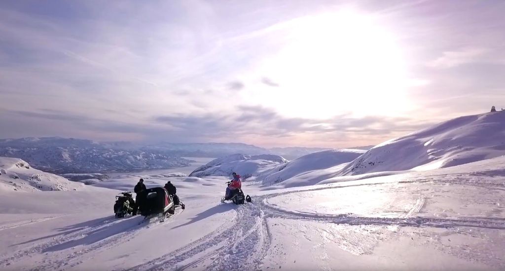 Scootertur i Alta