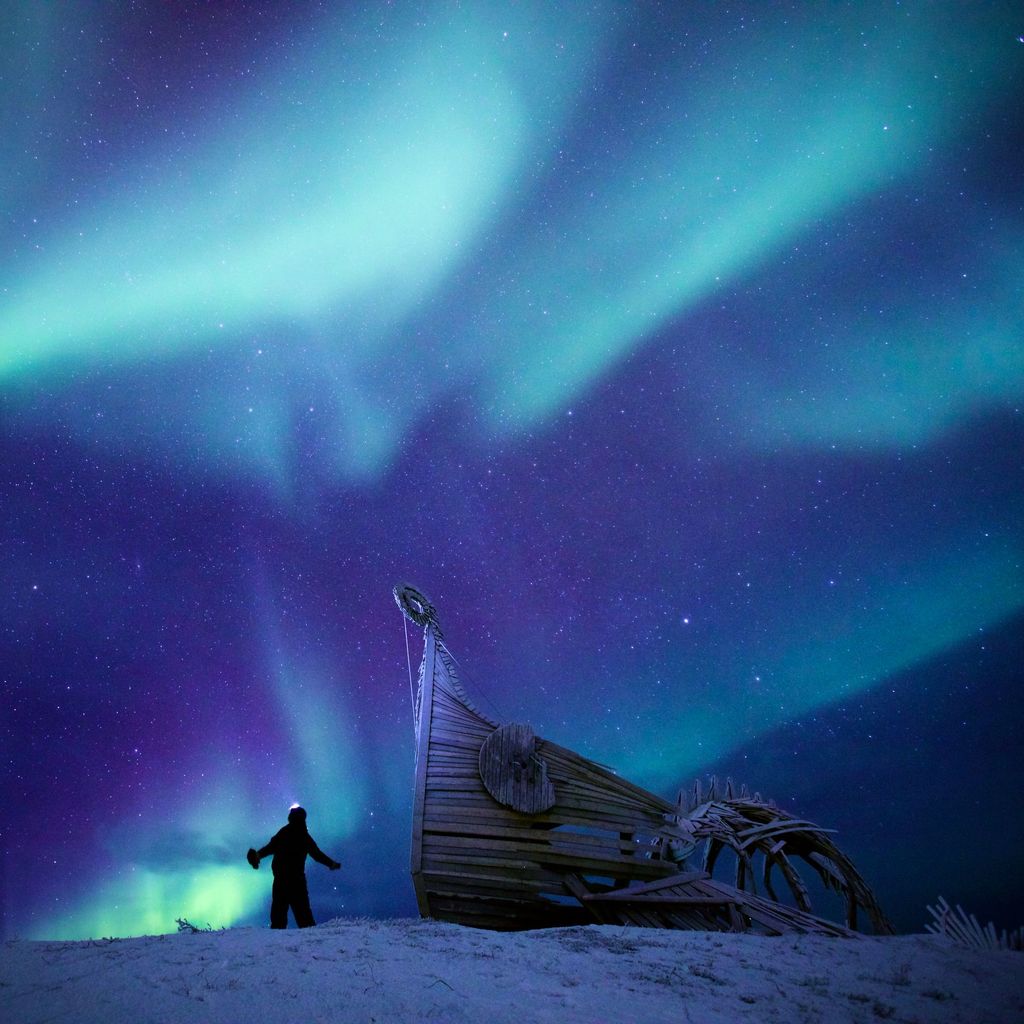 Vardø - Nordlystur på julaften 2.0