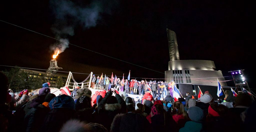 Åpningssermoni Finnmarksløpet 2018